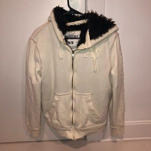 aeropostale fuzzy jacket